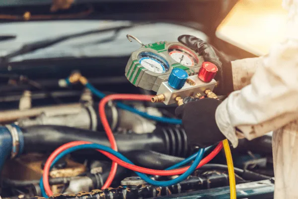 エアコンガス漏れ